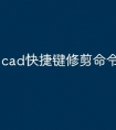 cad快捷键修剪命令怎么用