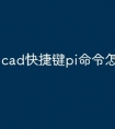 cad快捷键pi命令怎么使用