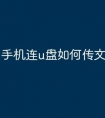 手机连u盘如何传文件