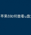 苹果8如何查看u盘文件