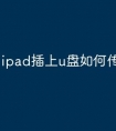 ipad插上u盘如何传文件